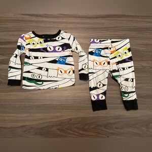HYDE & EEK Baby Colorful Mummy Design Kids Pajama Set size 12M